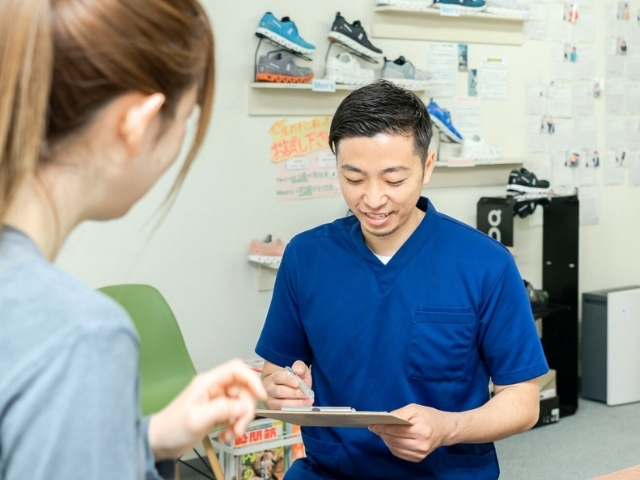 カウンセリング中